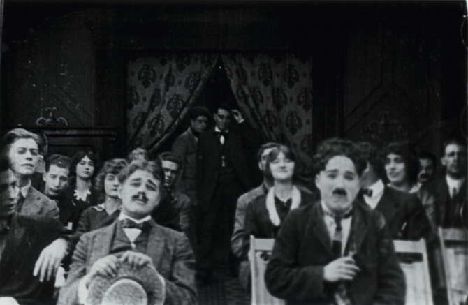 Charlie Chaplin in A Film Johnnie (1914)