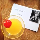 A Betty Balfour cocktail. Photograph: Jenny Hammerton